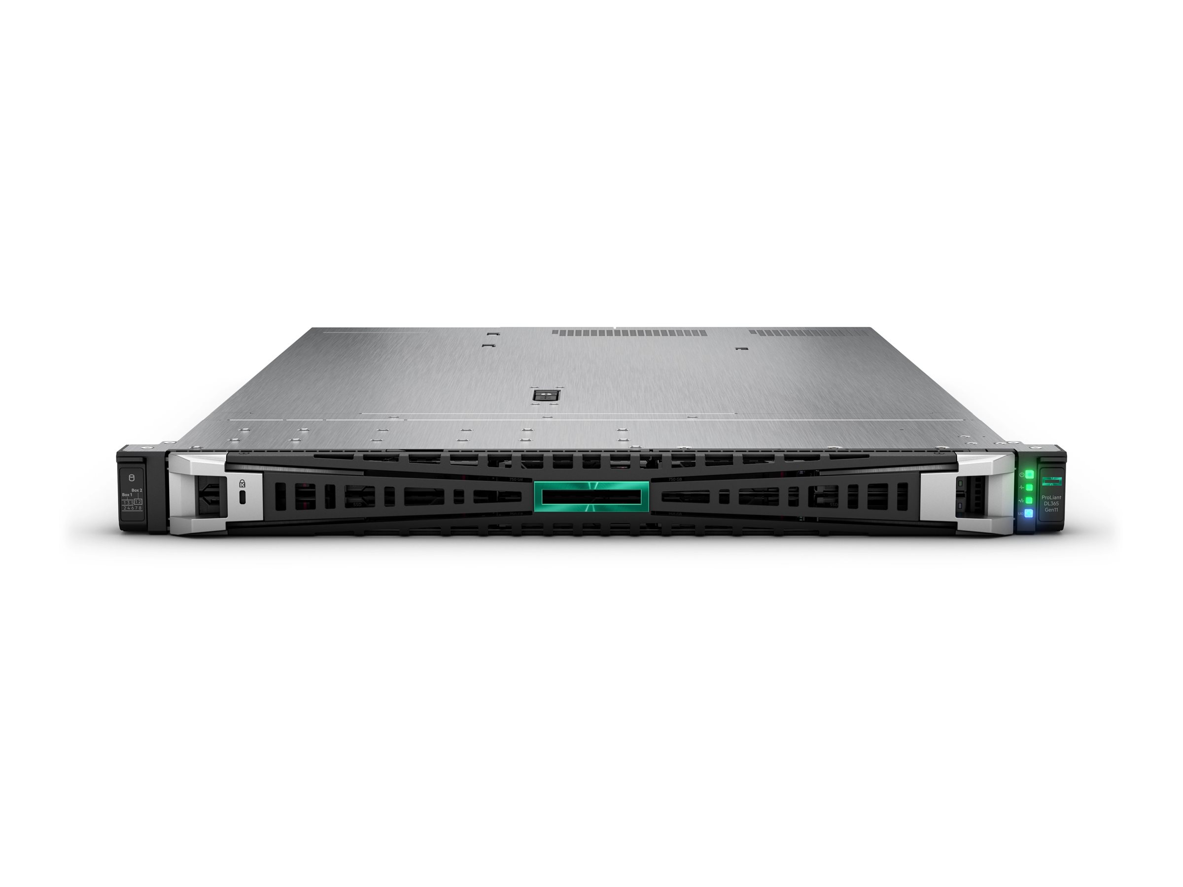 HPE ProLiant DL365 Gen11 - Serveur - Montable sur rack 1U - 2 voies - pas de processeur jusqu'à - RAM 0 Go - SATA/SAS/NVMe - hot-swap 2.5" baie(s) - aucun disque dur - moniteur : aucun - CTO - P53933-B21 - Serveurs rack