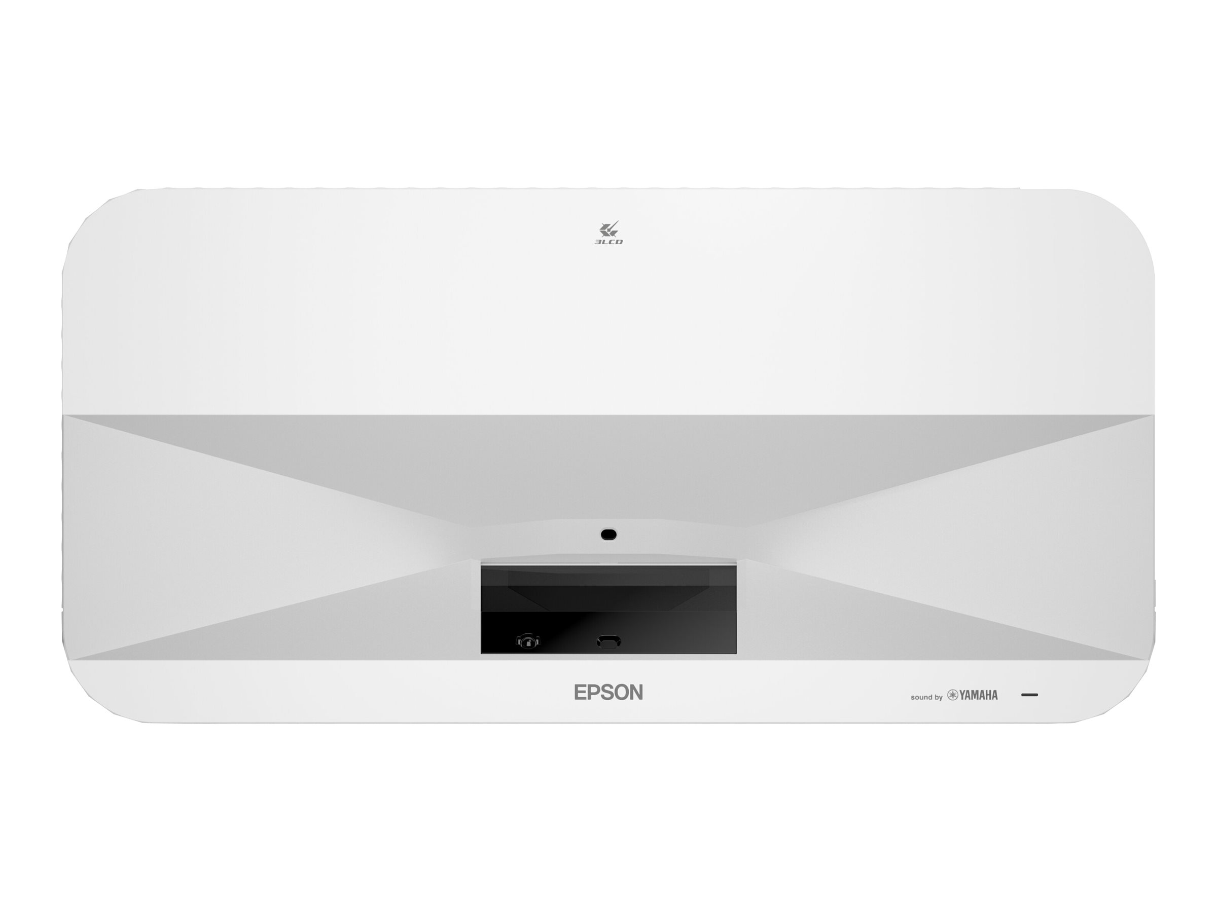 Epson EH-LS800W - Projecteur 3LCD - 4000 lumens (blanc) - 4000 lumens (couleur) - 3840 x 2160 (3 x 1920 x 1080) - 16:9 - 4K - objectif fixe à ultra courte focale - sans fil 802.11ac - blanc et noir - Android TV - V11HA90040 - Projecteurs pour home cinema