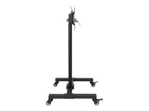 Eaton Tripp Lite Series Mobile TV Stand - Height Adjustable, 13" to 42" TVs and Monitors, Locking Casters, Black - Chariot - pour panneau plat interactif/écran LCD - aluminium, acier - noir - Taille d'écran : 13"-42" - posé sur le sol - DMC1342S - Accessoires pour écran