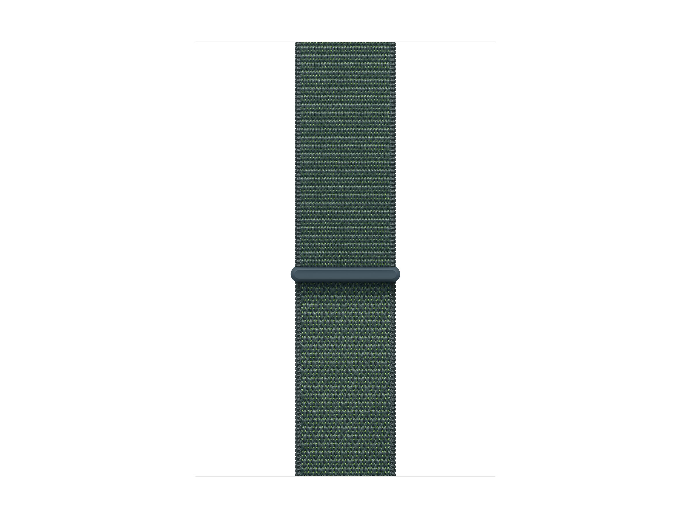 Apple Watch SE (GPS) - 2e génération - 44 mm - aluminium droit - montre intelligente avec boucle sport - deux couches de matières textiles tissées - vert lac - taille du poignet : 130-200 mm - 32 Go - Wi-Fi 4, Bluetooth - 32.9 g - MXEW3QF/A - Montres intelligentes