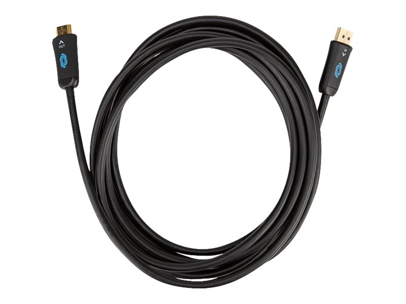 Crestron - Câble adaptateur - DisplayPort mâle pour HDMI mâle - 3.66 m - double blindage - CBL-4K-DP-HD-12 - Accessoires pour téléviseurs