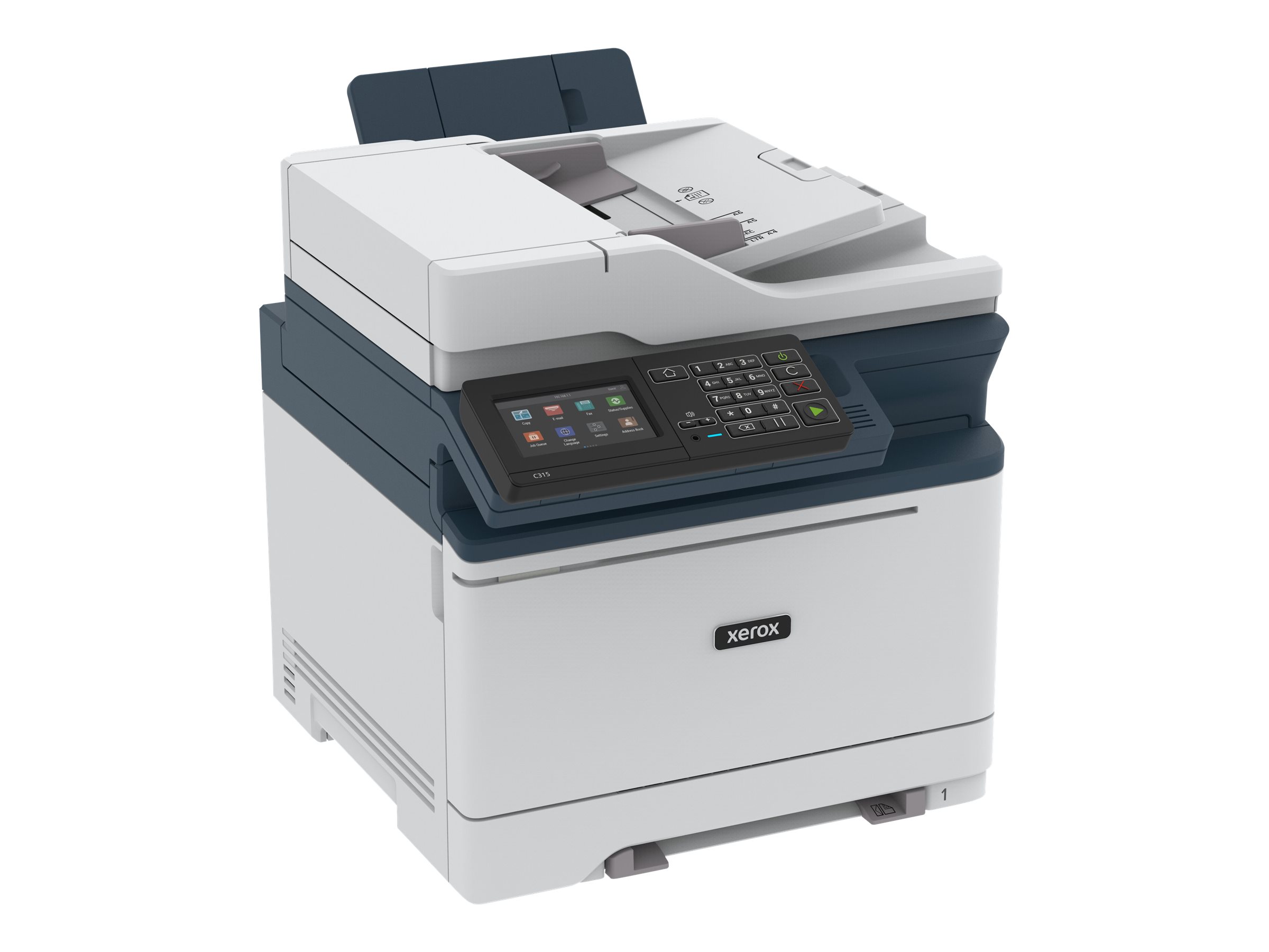 Xerox C315V_DNI - Imprimante multifonctions - couleur - laser - 216 x 355 mm (original) - A4/Legal (support) - jusqu'à 33 ppm (copie) - jusqu'à 33 ppm (impression) - 250 feuilles - 33.6 Kbits/s - USB 2.0, LAN, Wi-Fi(n), hôte USB 2.0 - C315V_DNI - Imprimantes multifonctions