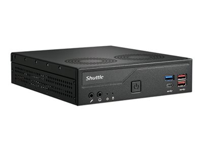 Shuttle XPC slim DH770 - Barebone - Slim-PC Socket LGA1700 - Intel H770 - pas de processeur jusqu'à - RAM 0 Go - Gigabit Ethernet - DH770 - Mini-systèmes