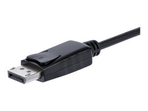 StarTech.com DisplayPort to VGA Adapter with Audio - 1920x1200 - DP to VGA Converter for Your VGA Monitor or Display (DP2VGAA) - Adaptateur DisplayPort / VGA - DisplayPort (M) pour HD-15 (VGA), jack mini, Micro-USB de type B (alimentation uniquement) (F) - DisplayPort 1.2 - 18.4 m - actif, support 1920 x 1200 (WUXGA) - noir - pour P/N: DK30CH2DEP, DK30CH2DEPUE, TB32DP14, TB32DP2T, TB3DK2DHV, TB3DK2DHVUE, TB3DKDPMAWUE - DP2VGAA - Câbles vidéo