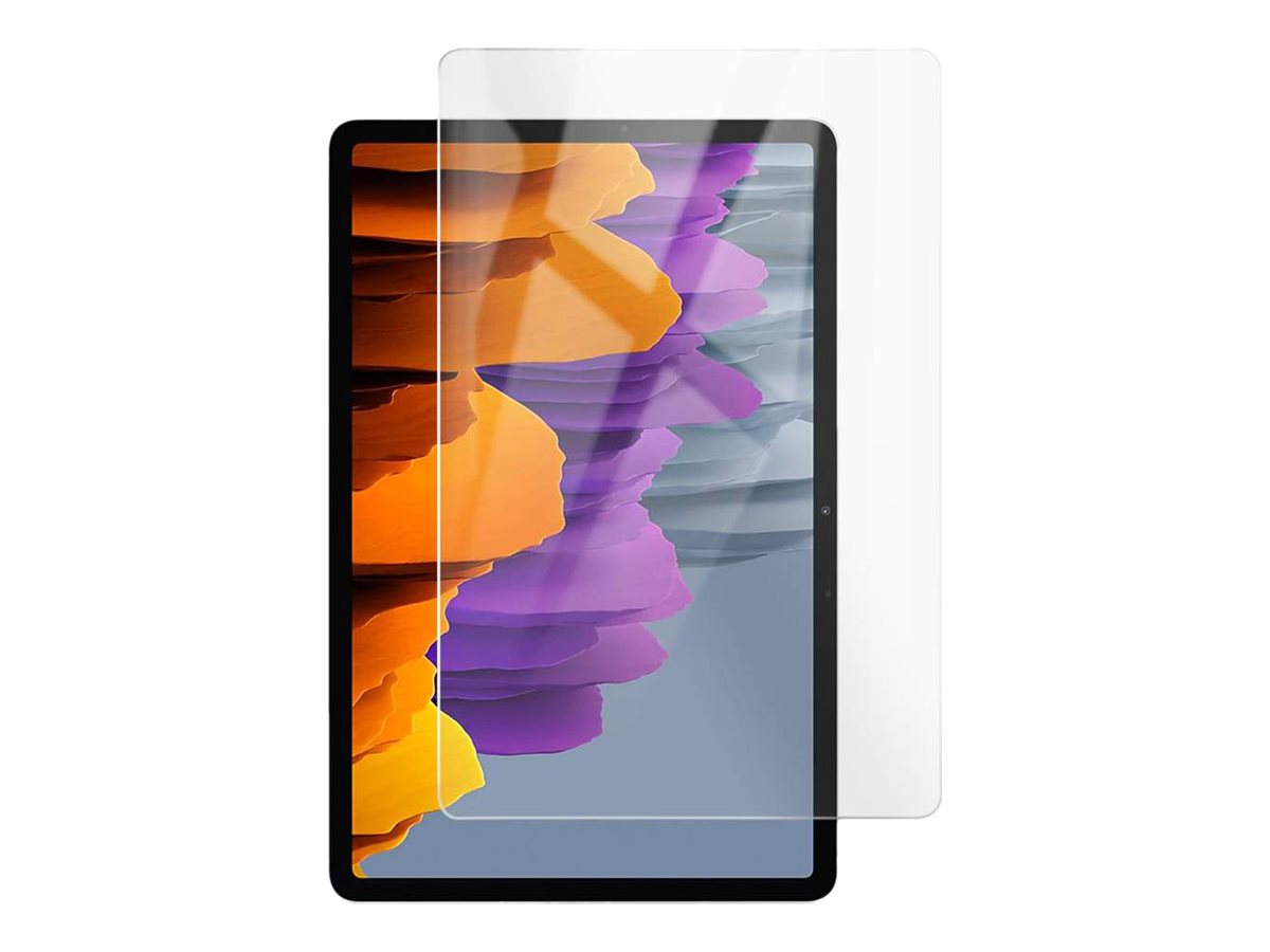 DLH - Protection d'écran pour tablette - verre - pour Samsung Galaxy Tab S9 FE+, Tab S9+ - DY-PE5068 - Accessoires pour ordinateur portable et tablette