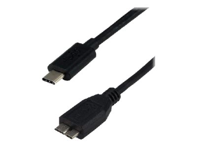 MCL MC923-1C/3HBME-1M - Câble USB - Micro-USB de type B (M) pour 24 pin USB-C (M) - USB 3.1 - 1 m - MC923-1C/3HBME-1M - Câbles USB