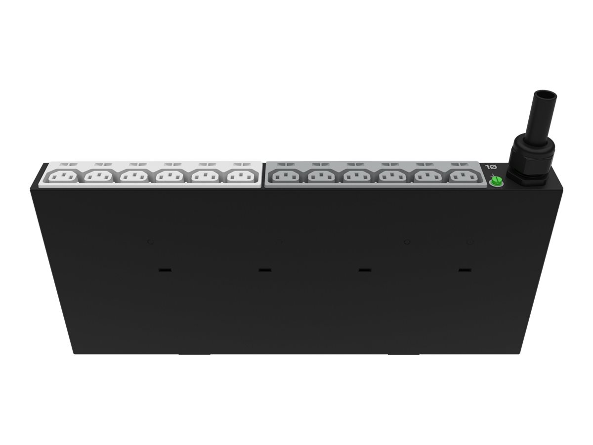 HPE G2 Basic Horizontal True 0U - Unité de distribution secteur (rack-montable) - CA 100-240 V - 3600 VA - monophasé - entrée : IEC 60320 C20 - connecteurs de sortie : 12 (power IEC 60320 C13) - 1U - Mondial - P9Q37A - Parasurtenseurs et PDU