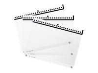 Ricoh Photo - Feuille de support de scanner - transparent (pack de 3) - pour fi-800R; ScanSnap iX1400, iX1500, iX1600 - PA03770-0015 - Accessoires pour scanner