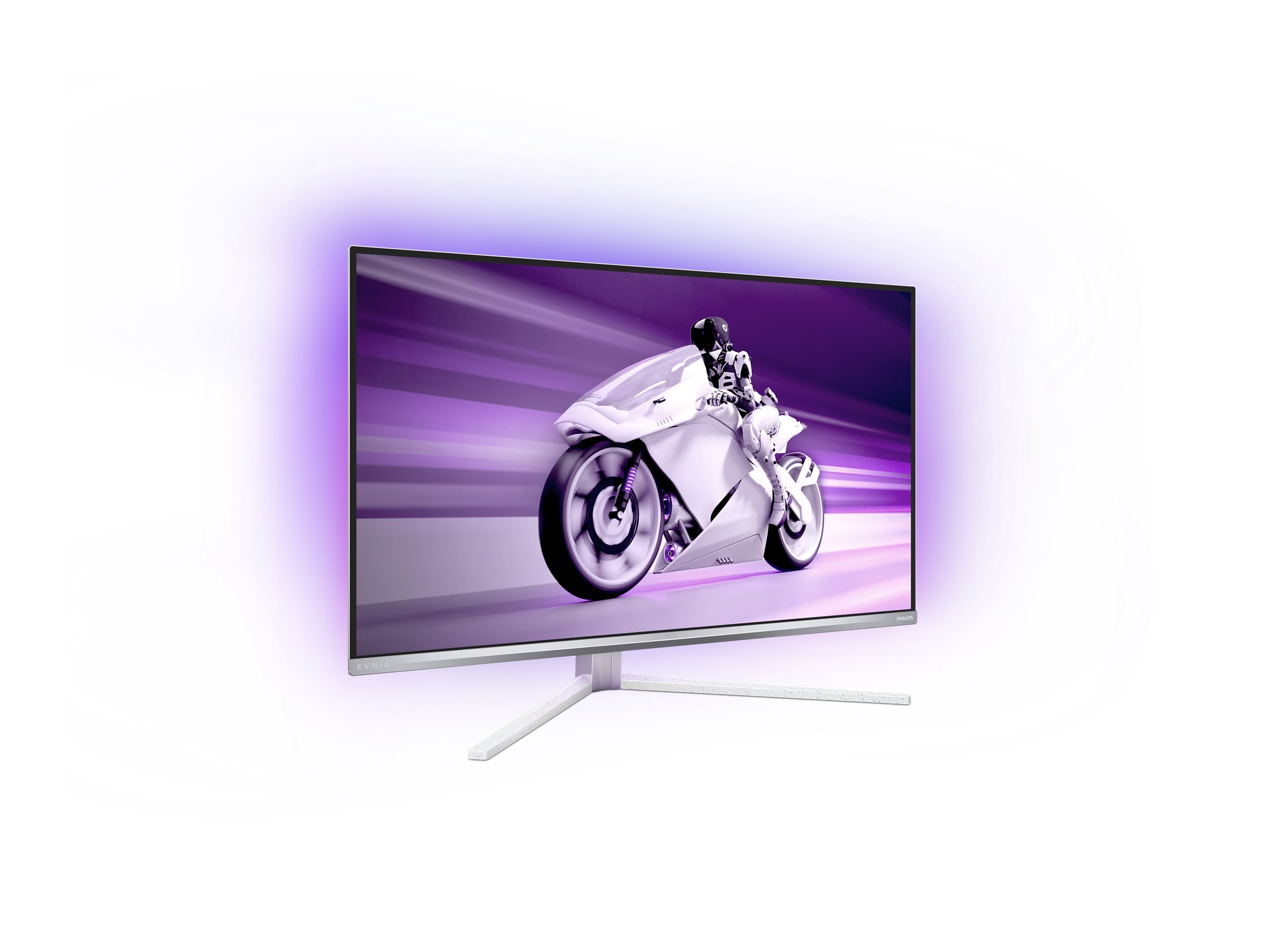 Philips Evnia 8000 32M2N8900 - Moniteur OLED - jeux - 32" (31.5" visualisable) - 3840 x 2160 4K @ 240 Hz - 1000 cd/m² - 1500000:1 - DisplayHDR 400 True Black - 0.03 ms - 2xHDMI, DisplayPort, USB-C - haut-parleurs - blanc - 32M2N8900/00 - Écrans d'ordinateur