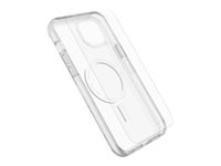 OtterBox Symmetry Series Clear - Coque de protection pour téléphone portable - compatibilité avec MagSafe - clair - avec Protection d'écran en verre de première qualité - 78-81260 - Coques et étuis pour téléphone portable