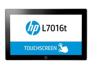 HP L7016t Retail Touch Monitor - Écran LED - 15.6" - écran tactile - 1366 x 768 @ 60 Hz - TN - 360 cd/m² - 500:1 - 8 ms - DisplayPort - noir HP, astéroïde - V1X13AA#ABB - Écrans d'ordinateur