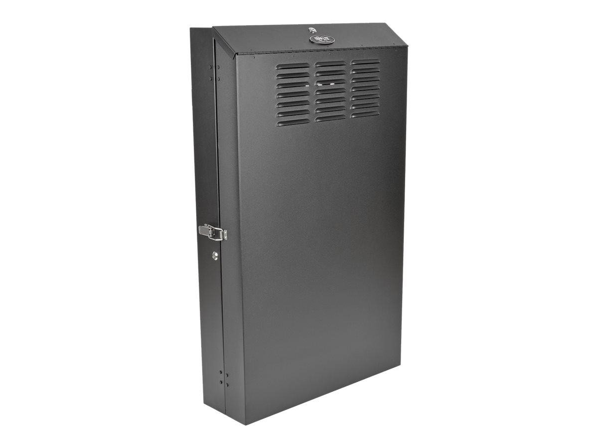 Tripp Lite 6U Wall Mount Rack Enclosure Server Cabinet Vertical 36" Deep - Rack armoire - montable sur mur - noir - 6U - 19" - SRWF6U36 - Accessoires pour serveur