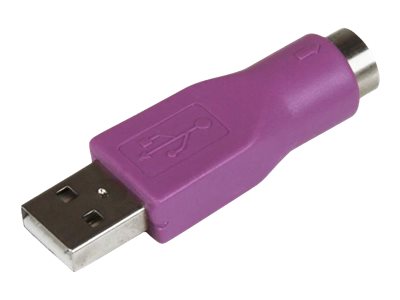 StarTech.com Adaptateur PS/2 vers USB  - Adaptateur de rechange pour clavier - PS2 (F) vers USB A (M) - Adaptateur de clavier - PS/2 (F) pour USB (M) - GC46MFKEY - Câbles spéciaux