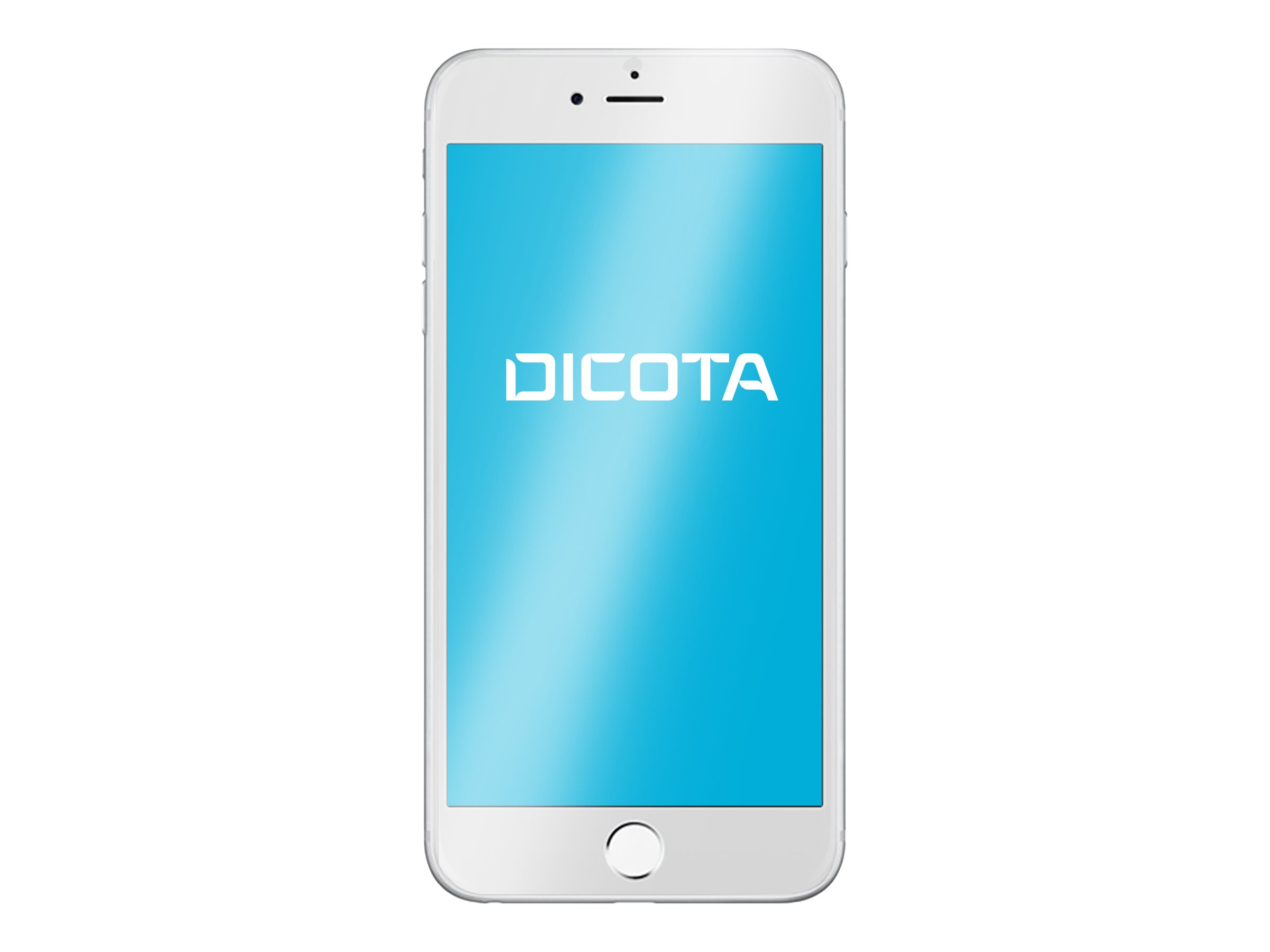 DICOTA - Filtre de confidentialité pour écran pour téléphone portable - 4 voies - adhésif - noir - D31020 - Accessoires pour téléphone portable