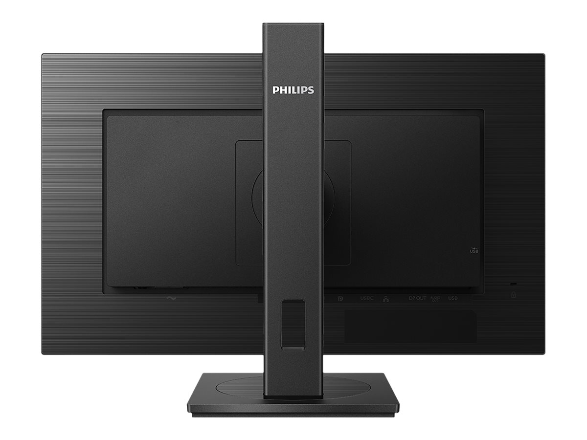 Philips S-line 243S1 - Écran LED - 24" (23.8" visualisable) - 1920 x 1080 Full HD (1080p) @ 75 Hz - IPS - 300 cd/m² - 1000:1 - 4 ms - HDMI, DisplayPort, USB-C - haut-parleurs - noir texturé - 243S1/00 - Écrans d'ordinateur