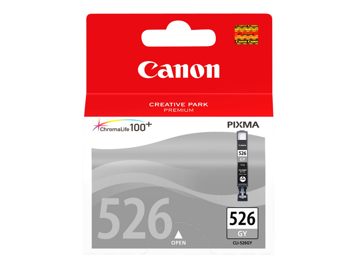 Canon CLI-526GY - Gris - original - réservoir d'encre - pour PIXMA MG6150, MG6250, MG8150, MG8250 - 4544B001 - Cartouches d'encre Canon