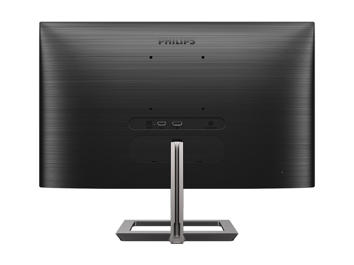 Philips E-line 272E1GAJ - Écran LED - 27" - 1920 x 1080 Full HD (1080p) @ 144 Hz - VA - 350 cd/m² - 4000:1 - 1 ms - HDMI, DisplayPort - haut-parleurs - noir/chrome foncé texturé - 272E1GAJ/00 - Écrans d'ordinateur