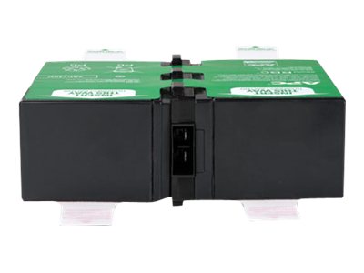 Cartouche de batterie de rechange APC #123 - Batterie d'onduleur - 1 x batterie - Acide de plomb - pour P/N: BX1350M, BX1350M-LM60, SMT750RM2UC, SMT750RM2UNC, SMT750RMI2UC, SMT750RMI2UNC - APCRBC123 - Batteries UPS