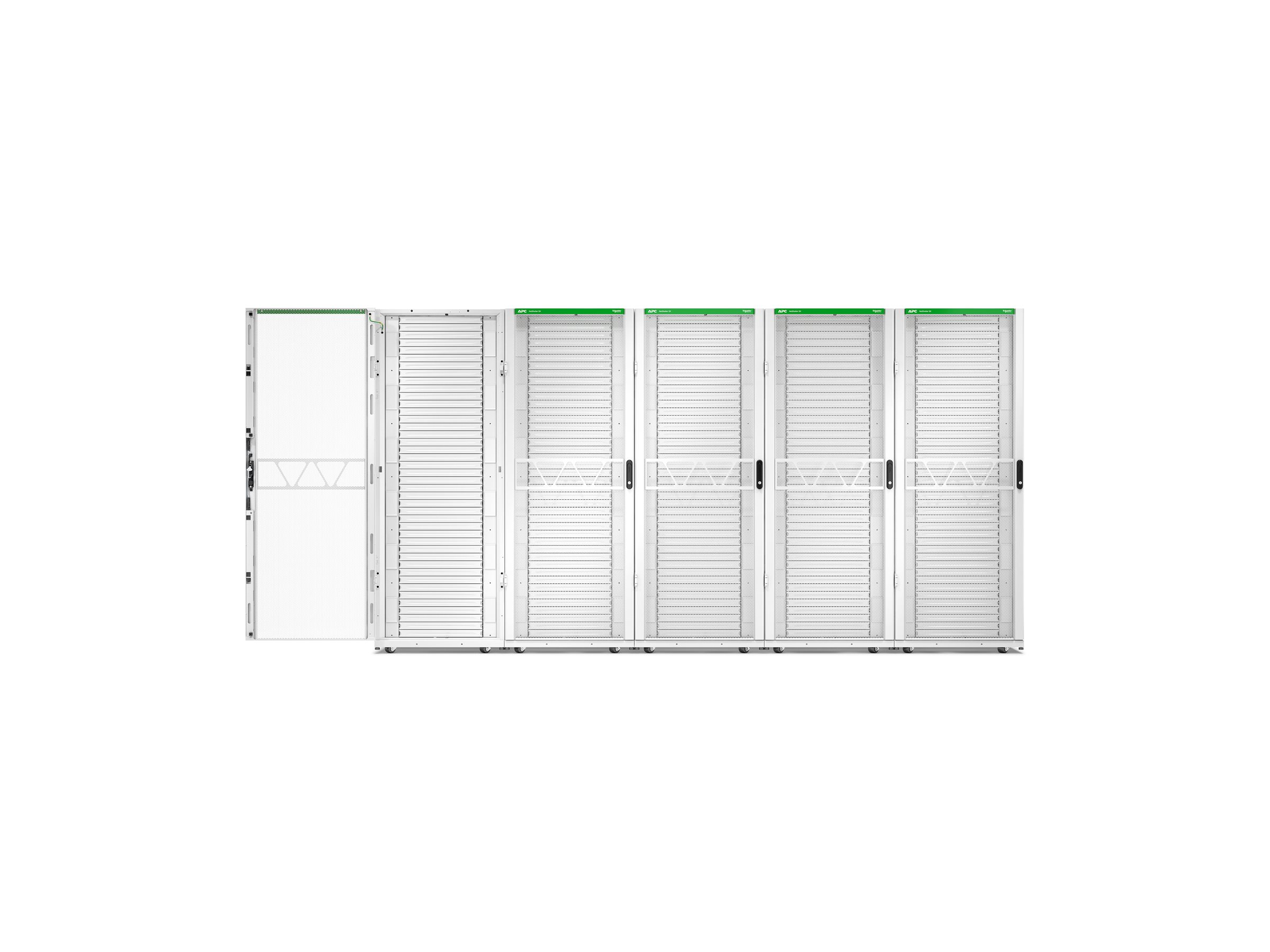 APC NetShelter SX Gen 2 - Rack armoire - H 1991 x L 750 x P 1200 mm, avec les côtés - sur le sol - blanc - 42U - 19" - AR3350W2 - Accessoires pour serveur