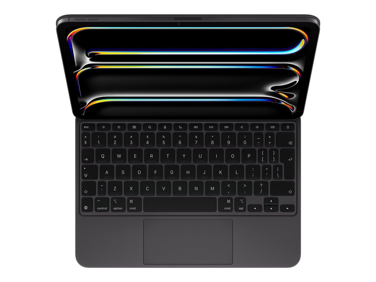 Apple Magic Keyboard - Clavier et étui - avec trackpad - rétroéclairé - Apple Smart connector - QWERTY - Anglais international - noir - MWR23Z/A - Claviers