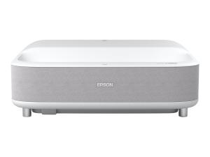 Epson EH-LS300W - Projecteur 3LCD - 3600 lumens (blanc) - 3600 lumens (couleur) - Full HD (1920 x 1080) - 16:9 - 1080p - sans fil 802.11ac - blanc - Android TV - V11HA07040 - Projecteurs pour home cinema