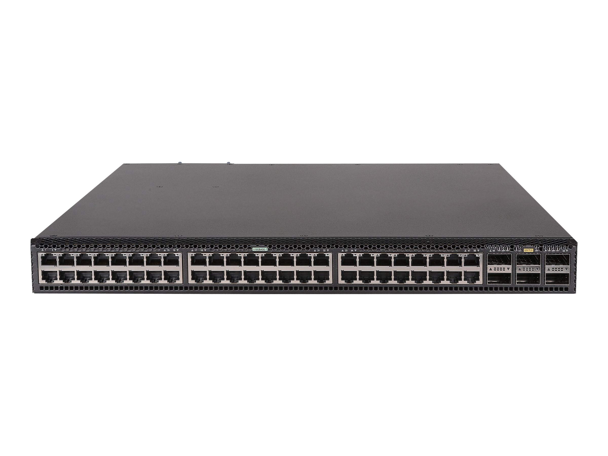 HPE FlexFabric 5944 48XGT 6QS28 Switch - Commutateur - C3 - Géré - 48 x 10/100/1000/10000 + 6 x 100 Gigabit QSFP28 - Montable sur rack - BTO - JL836A - Commutateurs Gigabit 10/25/40/50/100