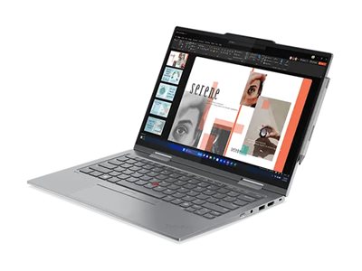 Lenovo ThinkPad X1 2-in-1 Gen 9 21KE - Conception inclinable - Intel Core Ultra 5 - 125U / jusqu'à 4.3 GHz - Evo - Win 11 Pro - Intel Graphics - 16 Go RAM - 512 Go SSD TCG Opal Encryption 2, NVMe, Performance - 14" IPS écran tactile 1920 x 1200 - NFC, Wi-Fi 6E, Bluetooth - 4G - gris - clavier : Français - avec 3 ans de support Lenovo Premier - 21KE0030FR - Ordinateurs portables