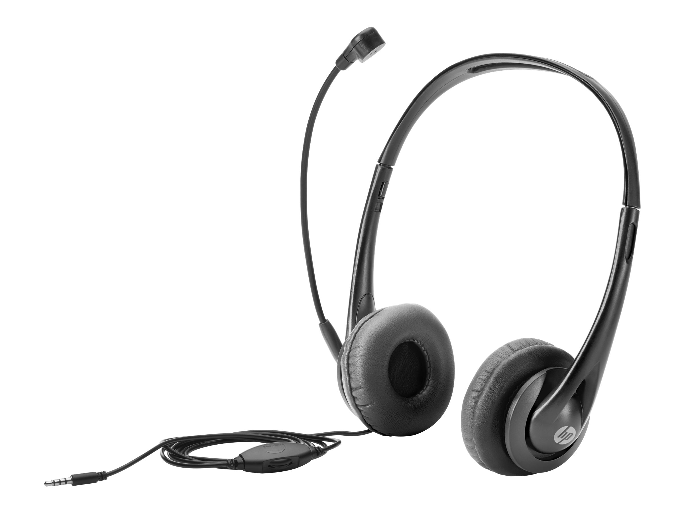 HP G2 - Micro-casque - sur-oreille - filaire - jack 3,5mm - noir ombré - pour HP 245 G9, 256 G8, 25X G9, 34; EliteBook 1040 G9; Pro 260 G9; ProBook 44X G9, 45X G9 - 428K7AA - Écouteurs