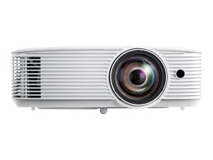 Optoma W319ST - Projecteur DLP - 3D - 4000 ANSI lumens - WXGA (1280 x 800) - 16:10 - 720p - objectif fixe à focale courte - E9PD7DR02EZ1 - Projecteurs numériques