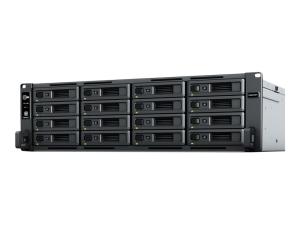 Synology RackStation RS2821RP+ - Serveur NAS - 16 Baies - rack-montable - SATA 6Gb/s - RAID RAID 0, 1, 5, 6, 10, JBOD - RAM 4 Go - Gigabit Ethernet - iSCSI support - 3U - RS2821RP+ - NAS