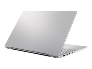 ASUS VivoBook S 15 OLED S5507QA-DRMA086W - Conception de charnière à 180 degrés - Snapdragon X Elite - X1E-78-100 / jusqu'à 3.4 GHz - Win 11 Home - Qualcomm Adreno - 32 Go RAM - 1 To SSD NVMe - 15.6" OLED 2880 x 1620 (3K) @ 120 Hz - Wi-Fi 7, Bluetooth - argent cool - 90NB14Q2-M009L0 - Ordinateurs portables