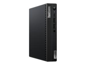 Lenovo ThinkCentre M80q Gen 3 11U1 - Minuscule - Core i7 12700T / jusqu'à 4.7 GHz - vPro Enterprise - RAM 16 Go - SSD 512 Go - TCG Opal Encryption, NVMe, Value - UHD Graphics 770 - Gigabit Ethernet, Bluetooth 5.2, IEEE 802.11ax (Wi-Fi 6E) - Bluetooth 5.2, 802.11a/b/g/n/ac/ax (Wi-Fi 6E) - Win 11 Pro - moniteur : aucun - clavier : Français - noir - Lenovo TopSeller - avec 1 an de support Premier Lenovo - 11U1000CFR - Ordinateurs de bureau