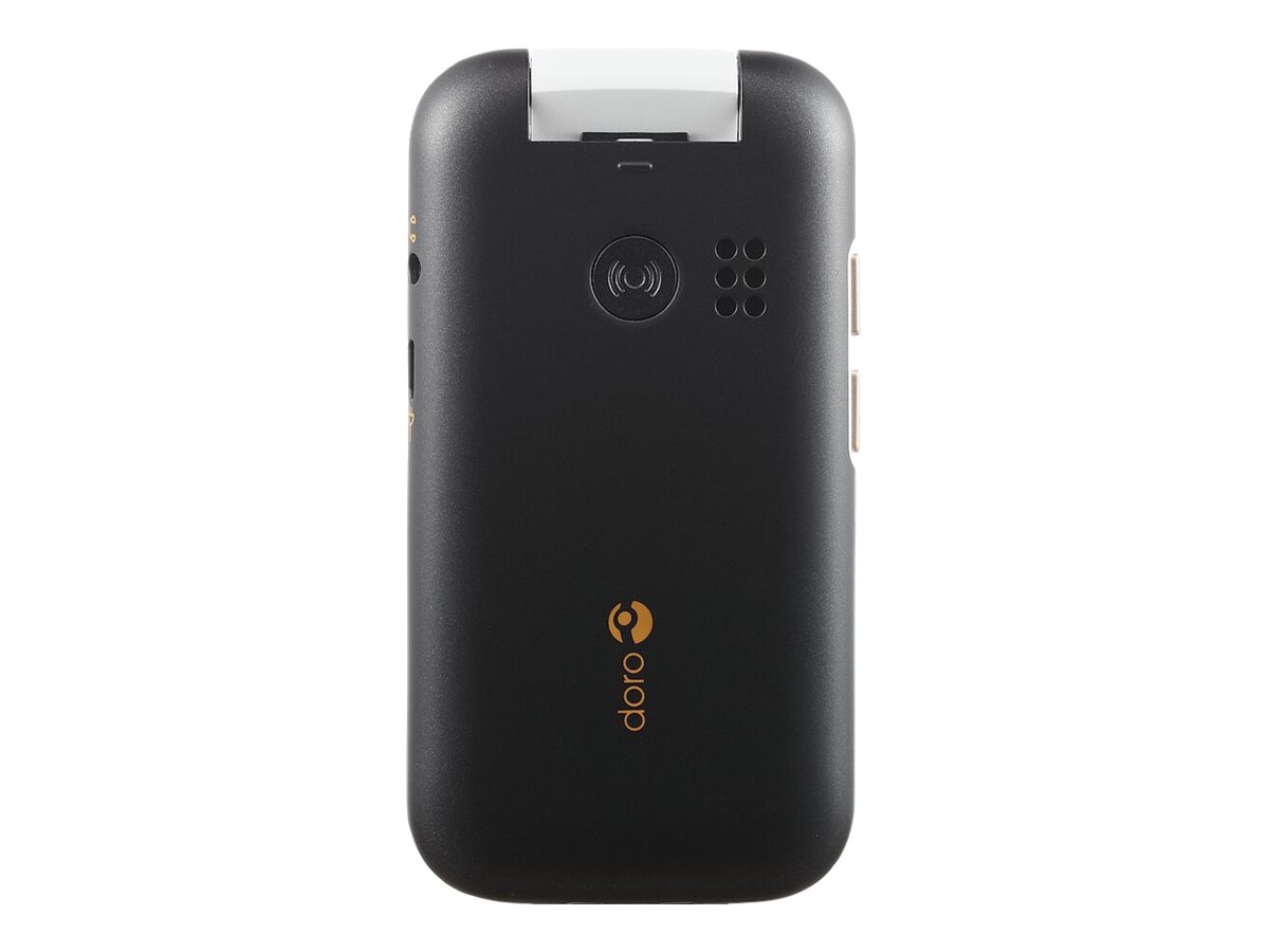 DORO 6880 - 4G téléphone de service - microSD slot - 320 x 240 pixels - rear camera 2 MP - noir, blanc - 8201 - Téléphones 4G