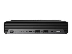 HP Elite 800 G9 - Wolf Pro Security - mini bureau Core i5 i5-14500 / jusqu'à 5 GHz - RAM 8 Go - SSD 256 Go - NVMe - UHD Graphics 770 - Gigabit Ethernet, IEEE 802.11ax (Wi-Fi 6E), Bluetooth 5.3 - Win 11 Pro - moniteur : aucun - clavier : Français - Smart Buy - avec Services informatiques neutres en carbone HP - Service à la porte pour ordinateur de bureau - avec HP Wolf Pro Security Edition (1 an) - 622Y4ET#ABF - Ordinateurs de bureau