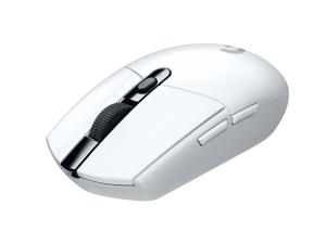 Logitech G G305 - Souris - optique - 6 boutons - sans fil - 2.4 GHz - récepteur sans fil USB - blanc - 910-005292 - Souris