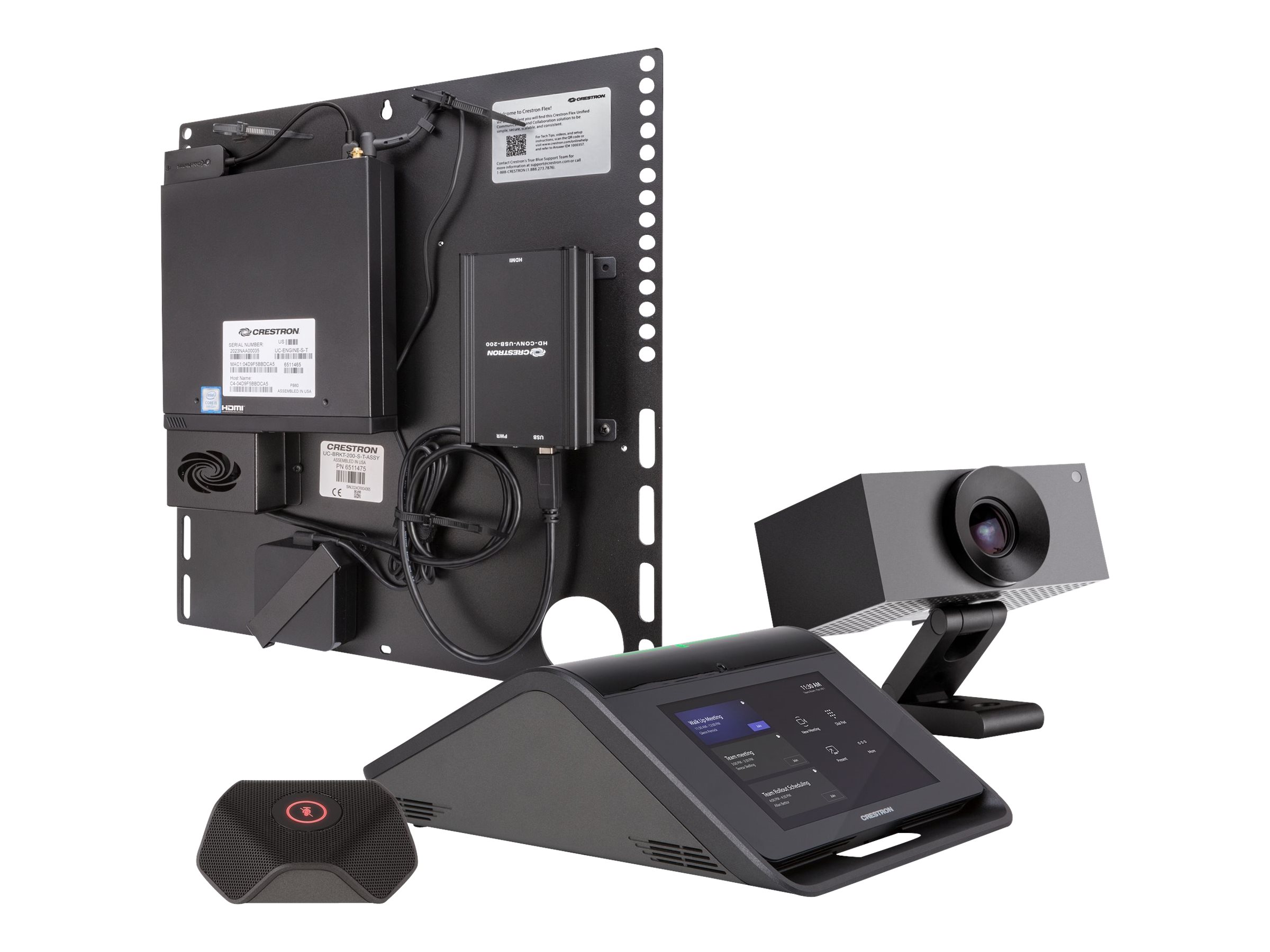 Crestron Flex UC-M70-T - Kit de vidéo-conférence - Certifié pour Microsoft Teams Rooms - UC-M70-T - Audio et visioconférences
