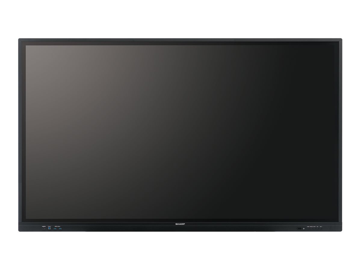 Sharp PN-LC752 - Classe de diagonale 75" écran LCD rétro-éclairé par LED - interactive - avec écran tactile (multi-touches) - 4K UHD (2160p) 3840 x 2160 - Direct LED - 60005892 - Écrans LCD/LED grand format
