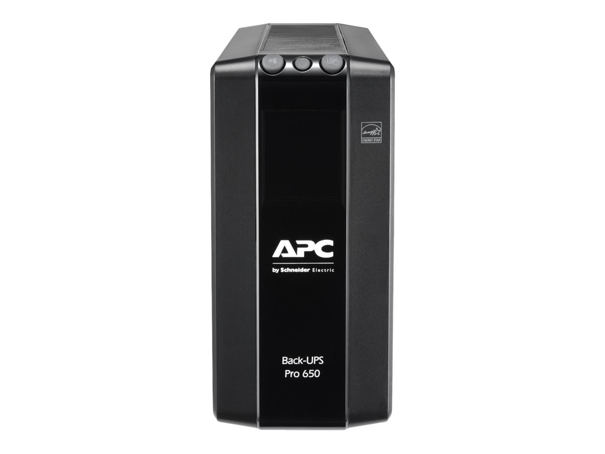 APC Back-UPS Pro BR650MI - Onduleur - CA 230 V - 390 Watt - 650 VA - USB - connecteurs de sortie : 6 - noir - BR650MI - UPS autonomes