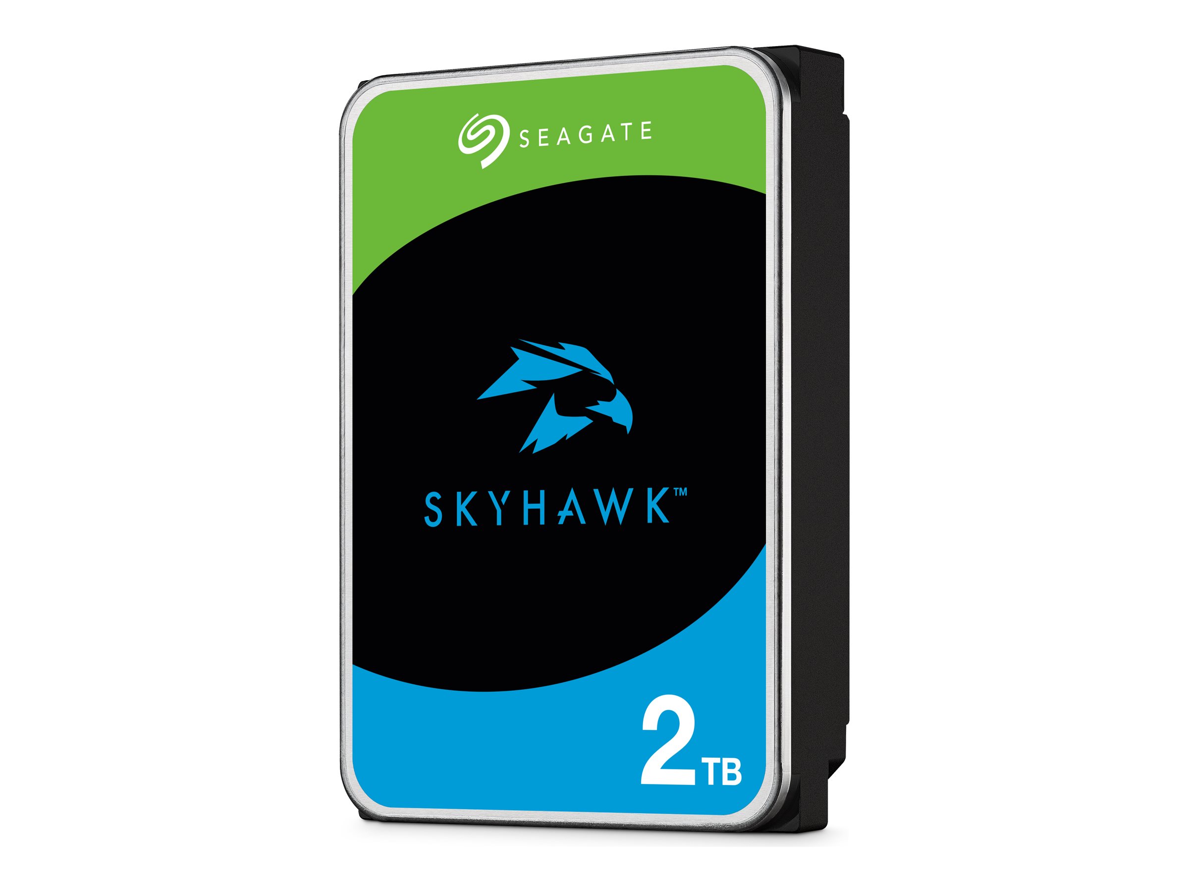 Seagate SkyHawk ST2000VX017 - Disque dur - 2 To - interne - 3.5" - SATA 6Gb/s - mémoire tampon : 256 Mo - avec 3 ans de Seagate Rescue Data Recovery - ST2000VX017 - Disques durs internes