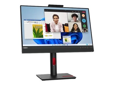 Lenovo ThinkCentre Tiny-in-One 24 Gen 5 - Écran LED - 24" (23.8" visualisable) - 1920 x 1080 Full HD (1080p) @ 60 Hz - IPS - 250 cd/m² - 1000:1 - 4 ms - HDMI, DisplayPort - haut-parleurs - noir corbeau - 12NAGAR1EU - Écrans d'ordinateur