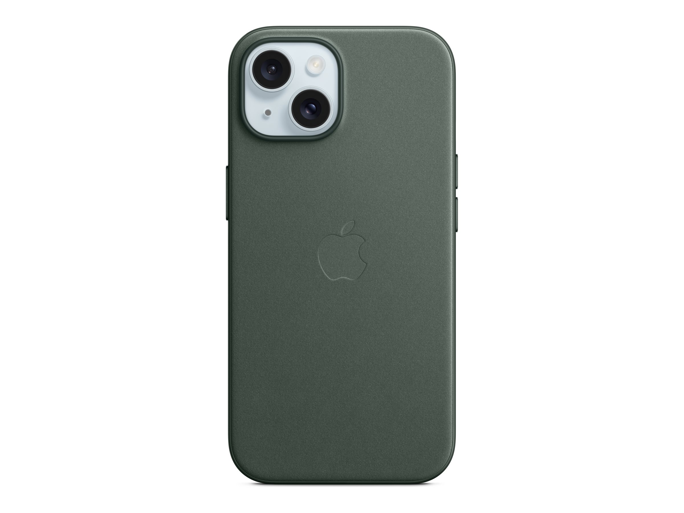 Apple - Coque de protection pour téléphone portable - compatibilité avec MagSafe - microvolume, tissu fin - sempervirent - pour iPhone 15 - MT3J3ZM/A - Coques et étuis pour téléphone portable