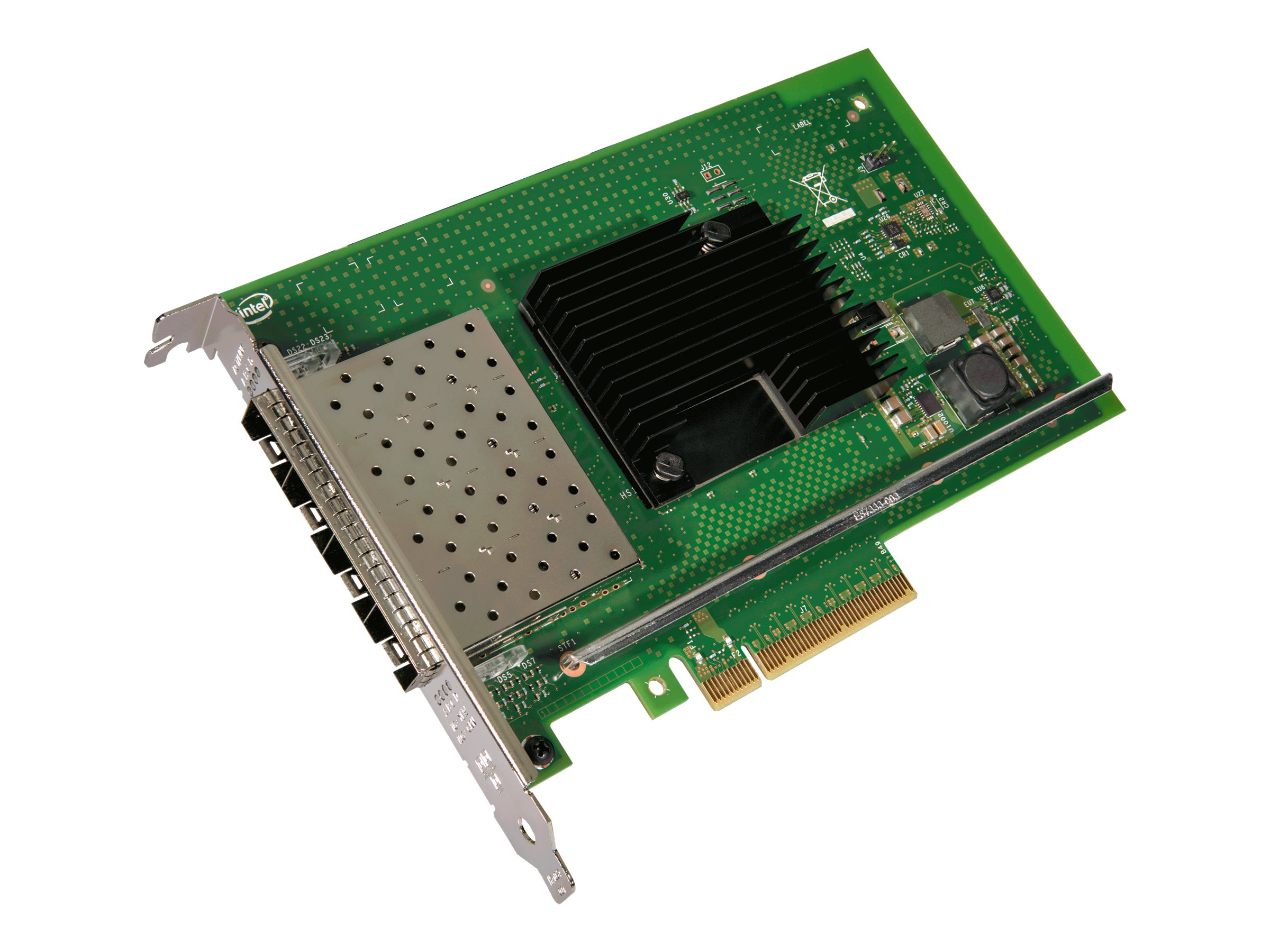 Intel Ethernet Converged Network Adapter X710-DA4 - Adaptateur réseau - PCIe 3.0 x8 - 10 Gigabit SFP+ x 4 - X710DA4FH - Adaptateurs réseau filaires