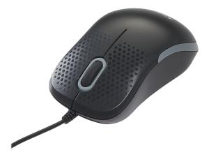 Verbatim Silent Optical Mouse - Souris - optique - 3 boutons - filaire - USB - 49024 - Souris