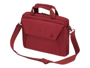 DICOTA Slim Case EDGE - Sacoche pour ordinateur portable - 11.6" - rouge - D31213 - Sacoches pour ordinateur portable