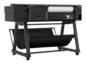 HP DesignJet T850 - 36" imprimante grand format - couleur - jet d'encre - Rouleau (91,4 cm x 91,4 m) - 2 400 x 1 200 ppp - jusqu'à 0.42 min/page (mono) / jusqu'à 0.42 min/page (couleur) - capacité : 1 inclinaison - Gigabit LAN, Wi-Fi - outil de coupe - 2Y9H0A#B19 - Imprimantes jet d'encre