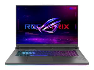 ASUS ROG Strix G18 G814JZ-N6037X - Intel Core i9 - 13980HX / jusqu'à 5.6 GHz - Win 11 Pro - GeForce RTX 4080 - 32 Go RAM - 1 To SSD NVMe - 18" 2560 x 1600 (WQXGA) @ 240 Hz - 2.5 Gigabit Ethernet - Bluetooth, Wi-Fi 6E - gris eclipse - 90NR0CL1-M003N0 - Ordinateurs portables