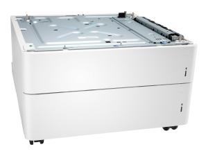 HP Paper Tray and Stand - Bacs pour supports - 1100 feuilles dans 2 bac(s) - pour Color LaserJet Enterprise MFP M776; LaserJet Enterprise Flow MFP M776 - T3V29A - Bacs d'alimentation d'imprimante