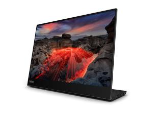 Lenovo ThinkVision M14t Gen 2 - Écran LED - 14" - portable - écran tactile - 2240 x 1400 - IPS - 300 cd/m² - 1500:1 - 6 ms - 2xUSB-C - noir corbeau - 63FDUAT6WL - Écrans d'ordinateur