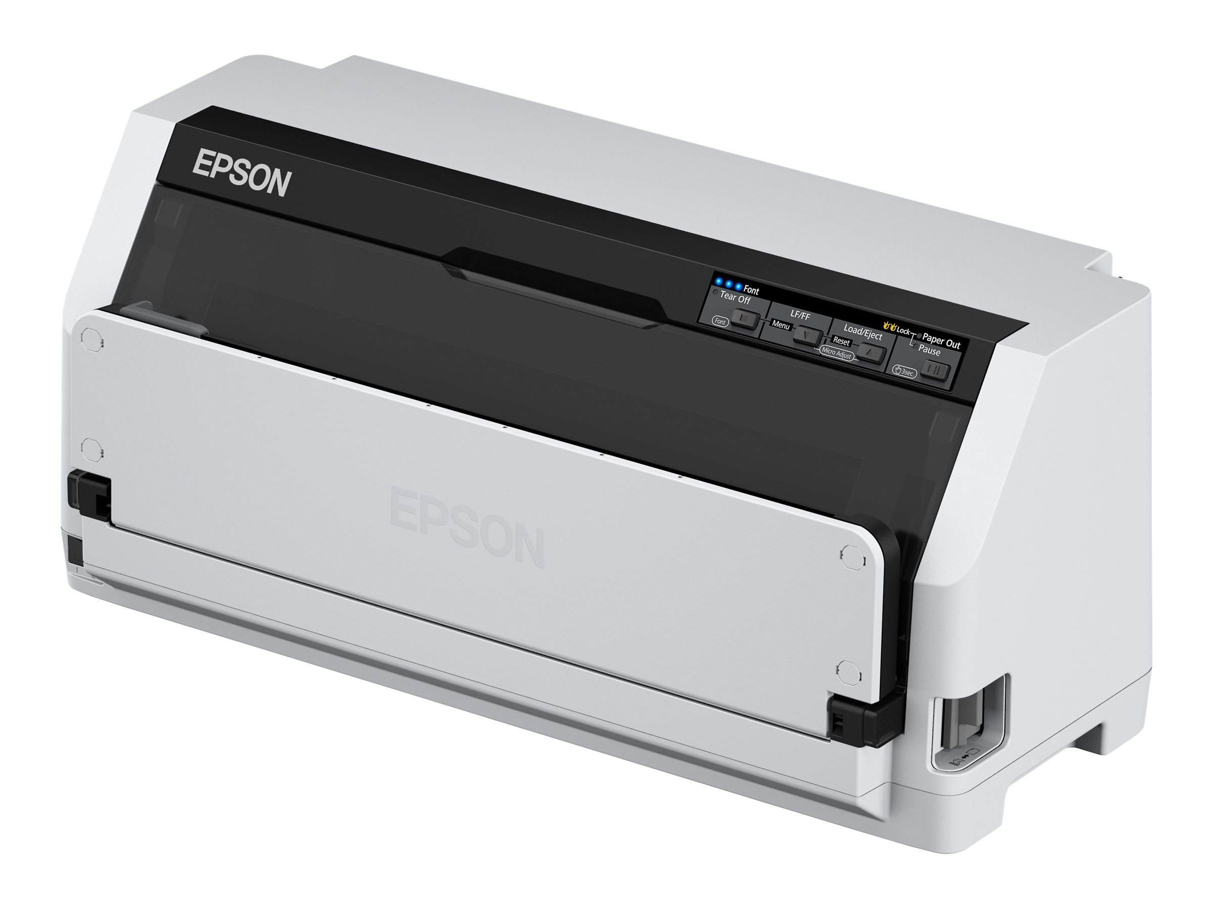 Epson LQ 780N - Imprimante - Noir et blanc - matricielle - A3 - 360 x 180 dpi - 24 pin - jusqu'à 487 car/sec - parallèle, USB 2.0, LAN - C11CJ81402 - Imprimantes matricielles