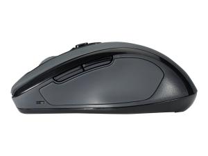 Kensington Pro Fit Mid-Size - Souris - pour droitiers - optique - 5 boutons - sans fil - 2.4 GHz - récepteur sans fil USB - gris graphite - K72423WW - Souris